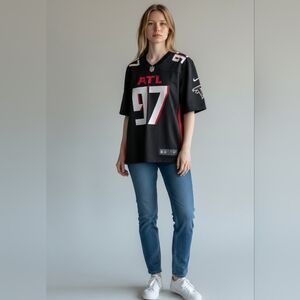 Atlanta Falcons Black Jersey Grady Jarrett